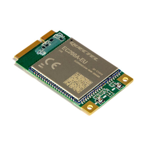 MikroTik mini-PCIe 4G LTE modem module