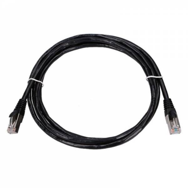 Foiled Patch Cable FTP Cat5e 3m black