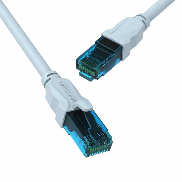 Patch Cable UTP Cat5e 10m ice blue