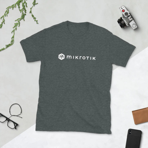 MikroTik T-Shirt (L) grey