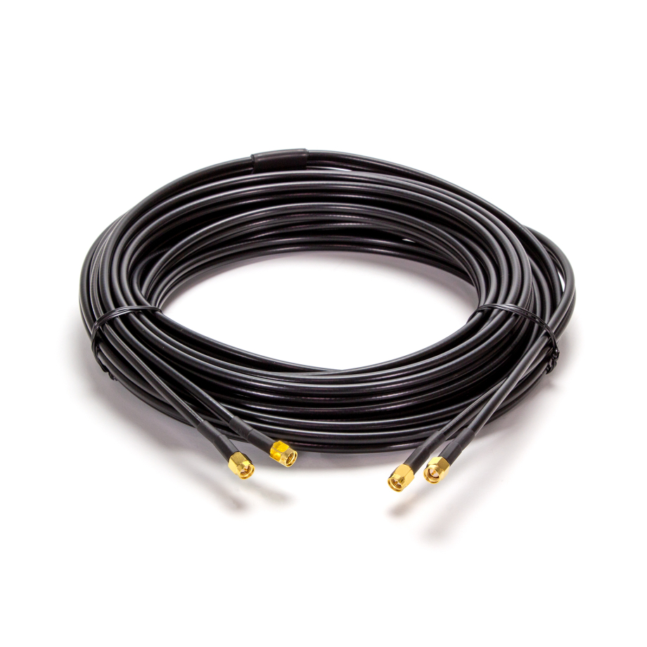 Coaxial Cable SMA Male / SMA Male Duplex 5m