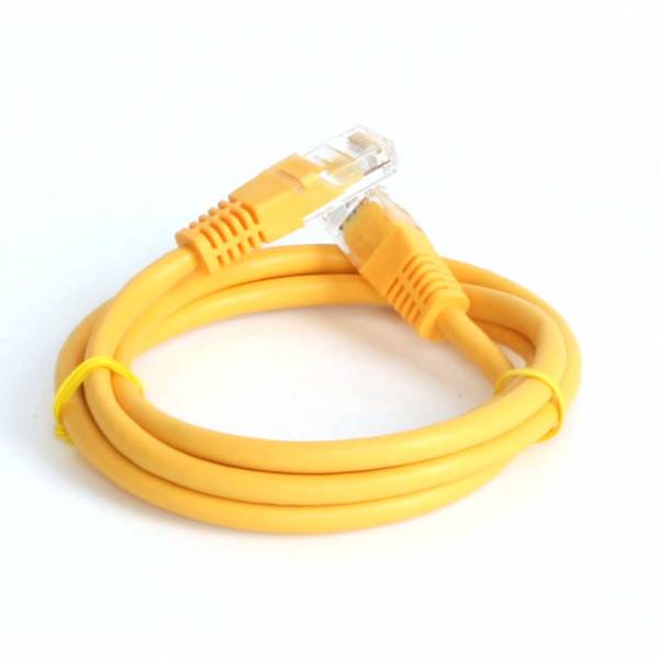 Patch Cable Cat5e 1m yellow