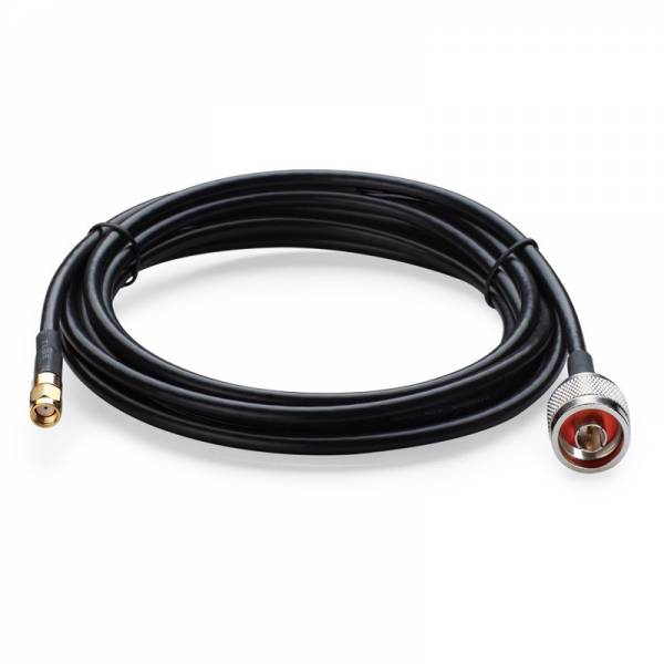 Coaxial Cable N Male / RPSMA Male 9m