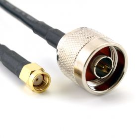Coaxial Cable N Male / RPSMA Male 5m
