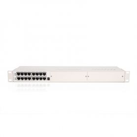 Ethernet Surge Protector 8P PoE 1U Gigabit 802.3af/at