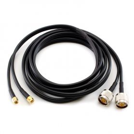 Coaxial Cable N Male / SMA Male 10m Duplex