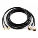 Coaxial Cable N Male / SMA Male 2.5m Duplex